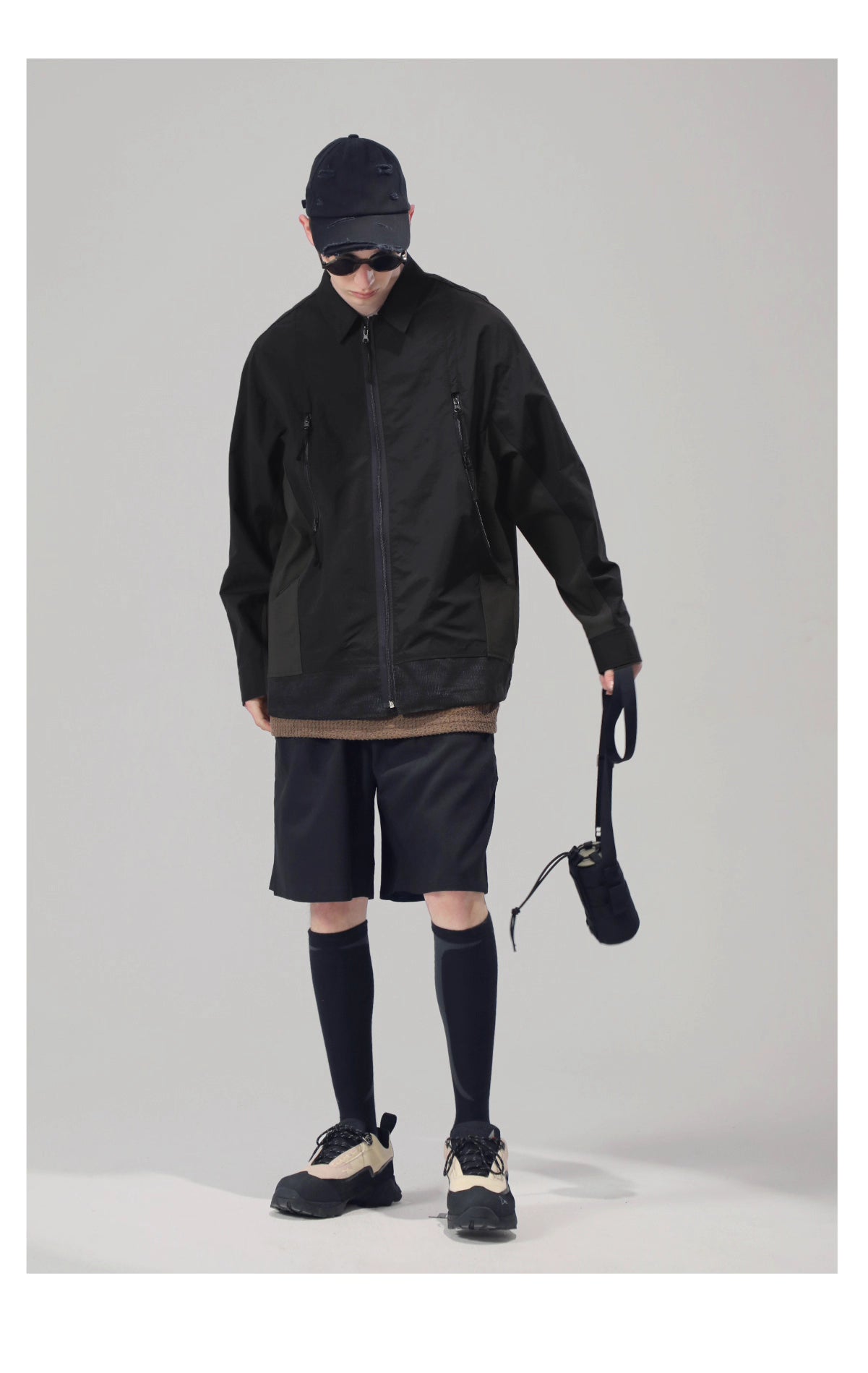 Patchwork Structure Jacket