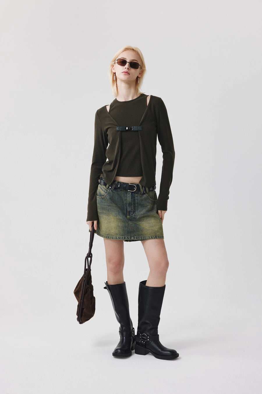 Two-Piece Set with Fastenings