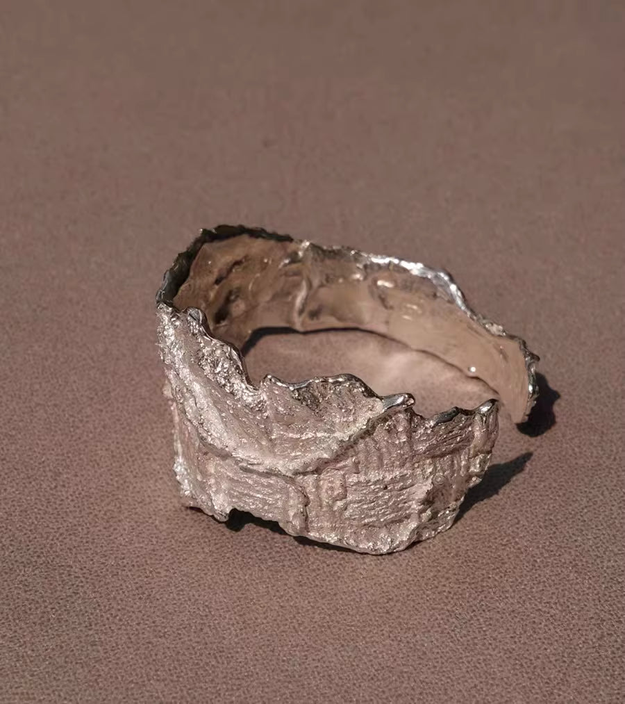 Echo Tectonic Cuff Bracelet