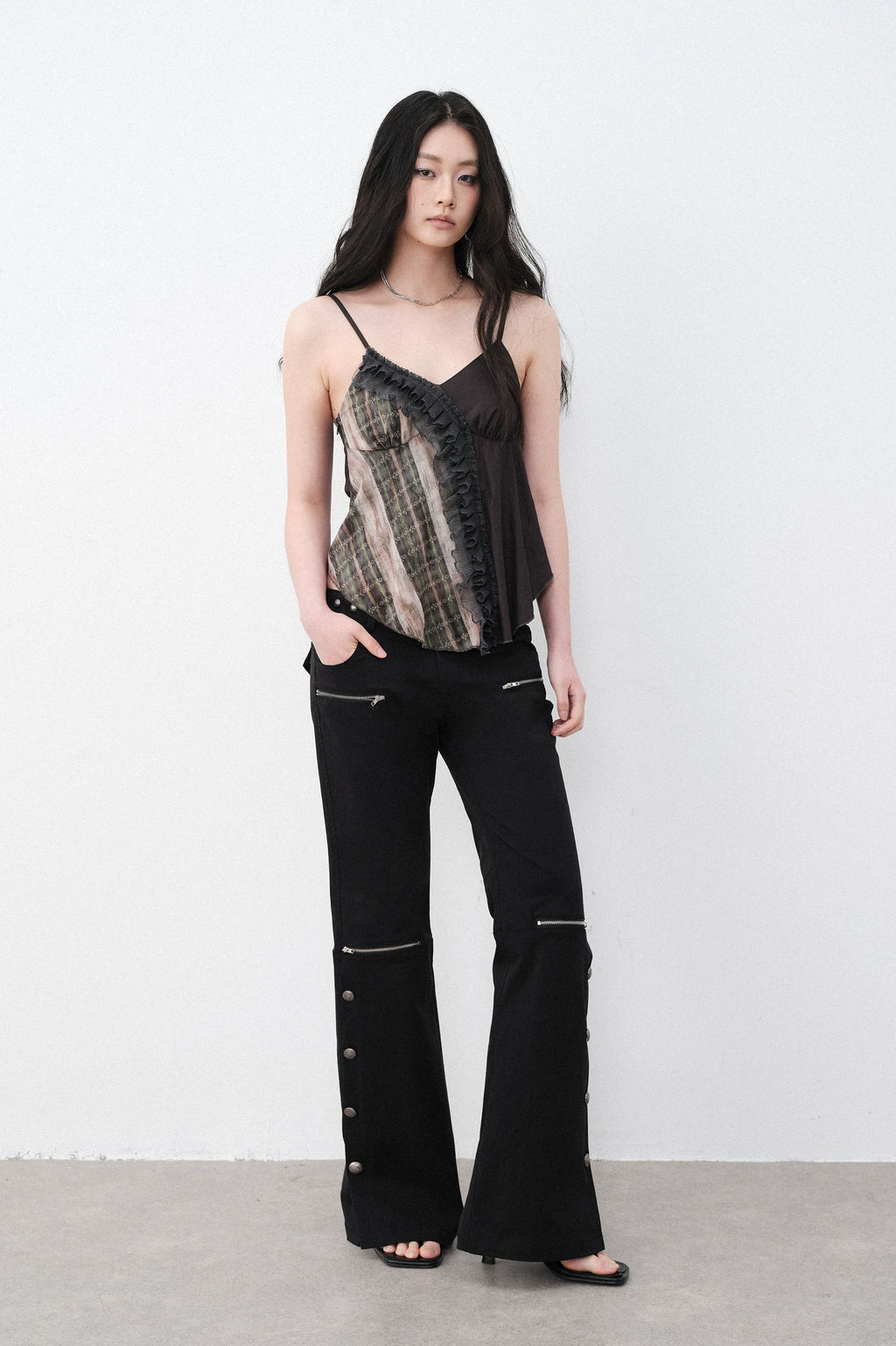 Spliced Lace Camisole