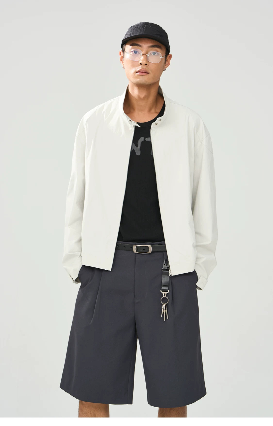 Hollow-Core Tailored Shorts