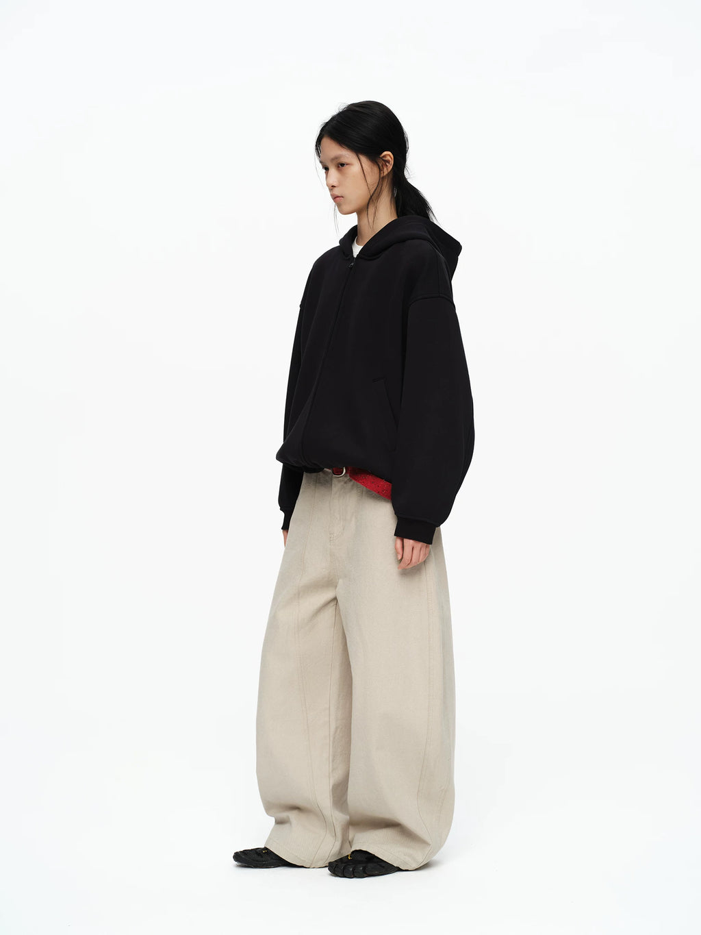 Contour Volume Zip Hoodie