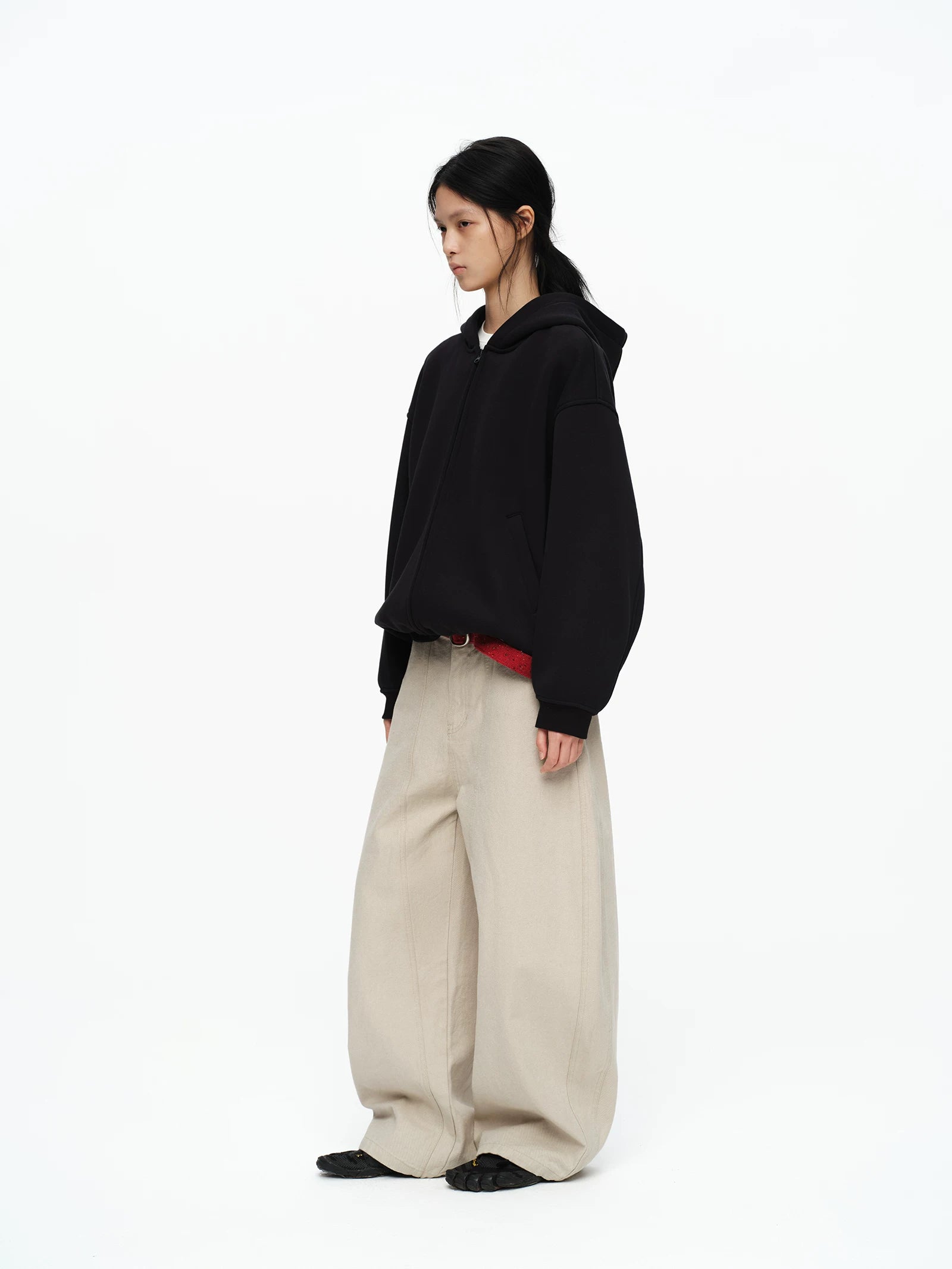Contour Volume Zip Hoodie