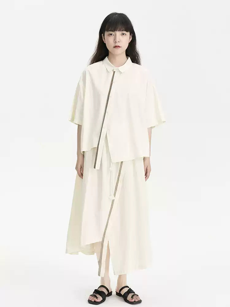 Offset Placket Shirt