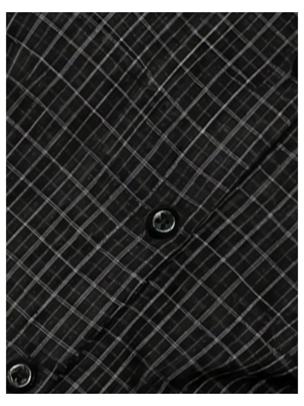 Grid Check Cap Sleeve Shirt