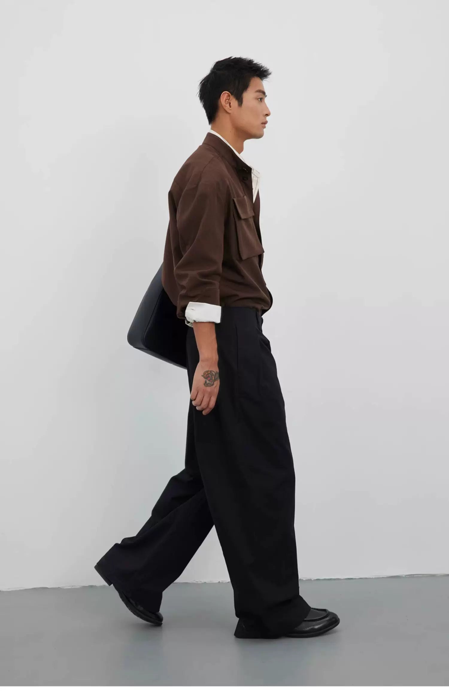 Laterite Pleated Trousers