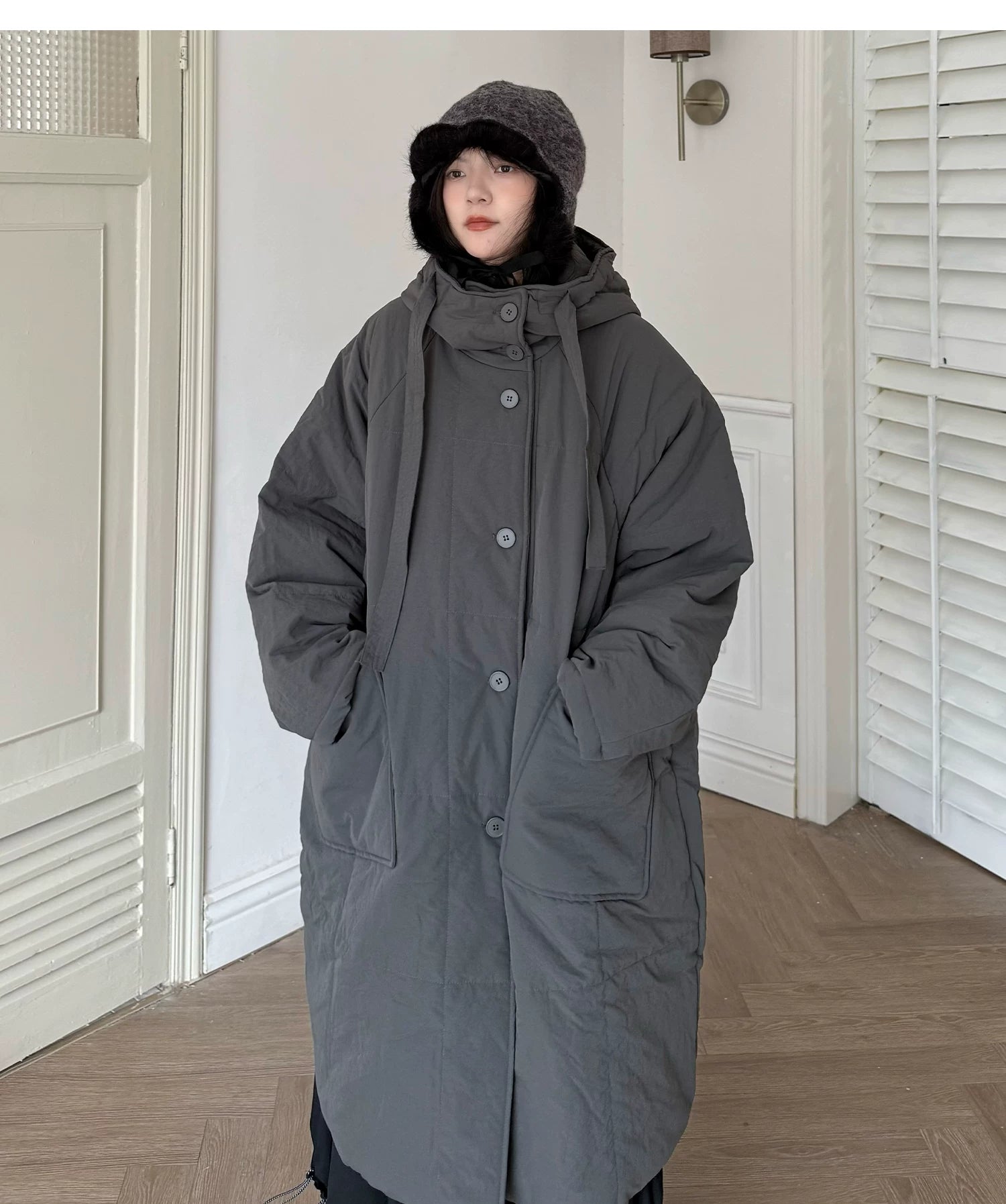 Shelter Oversized Hooded Puffer Coat