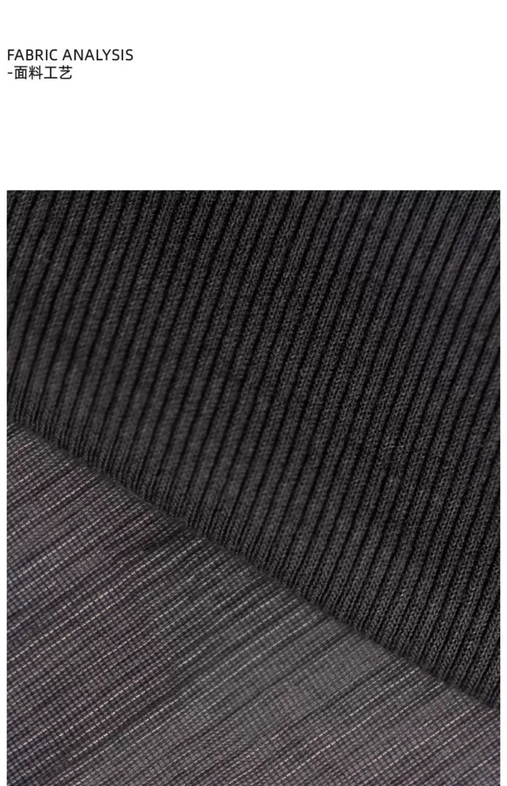 Geometric Strap Knit Long Sleeve Top