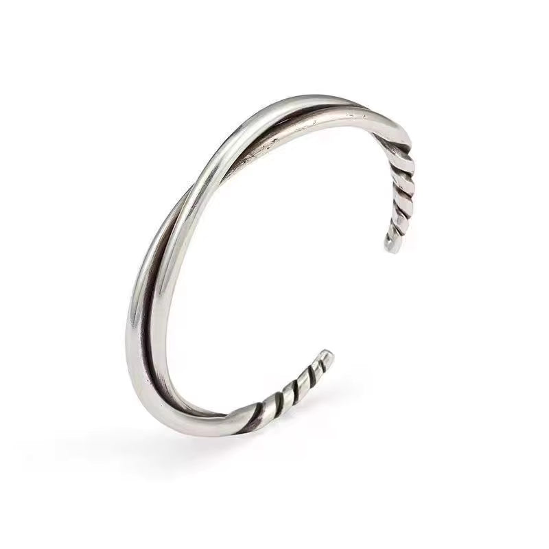 Intertwined Cuff Bracelet