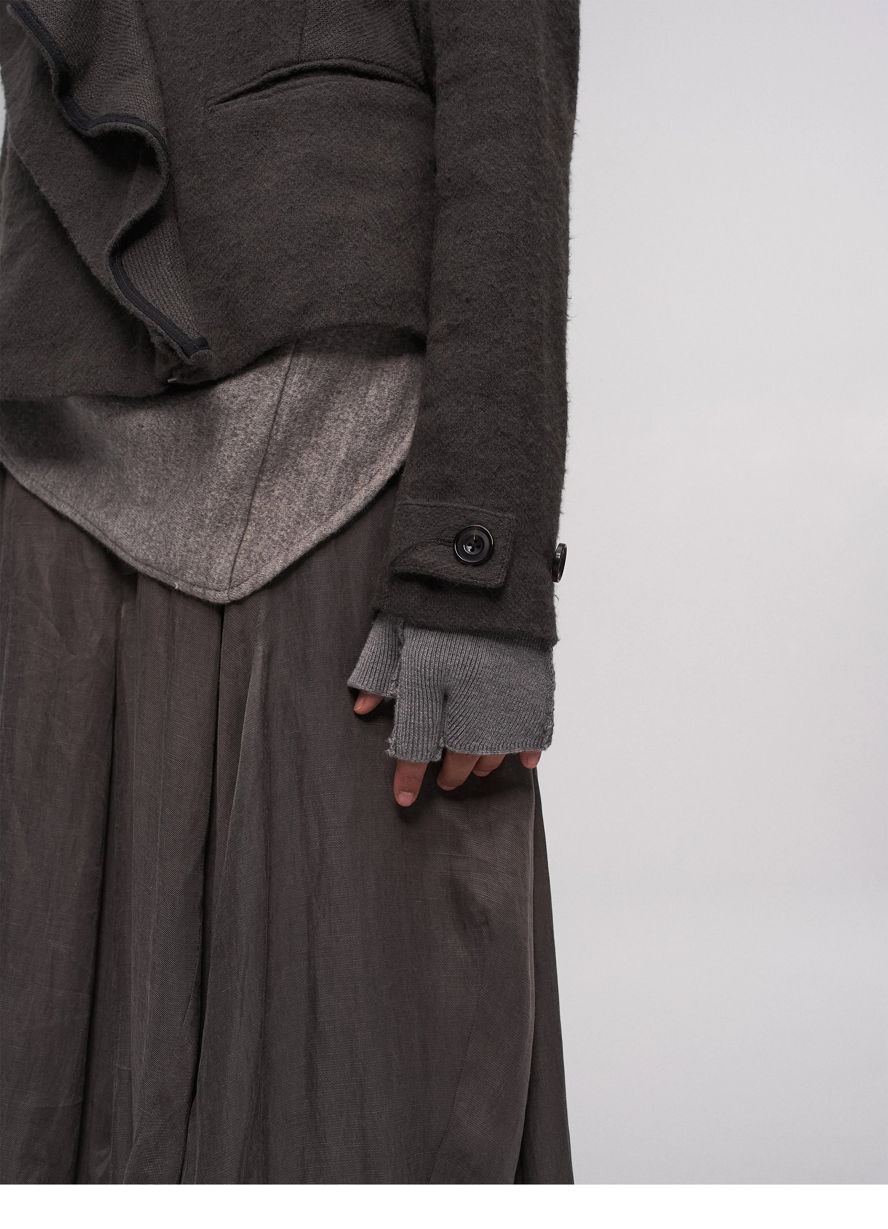 Fragment Fingerless Gloves