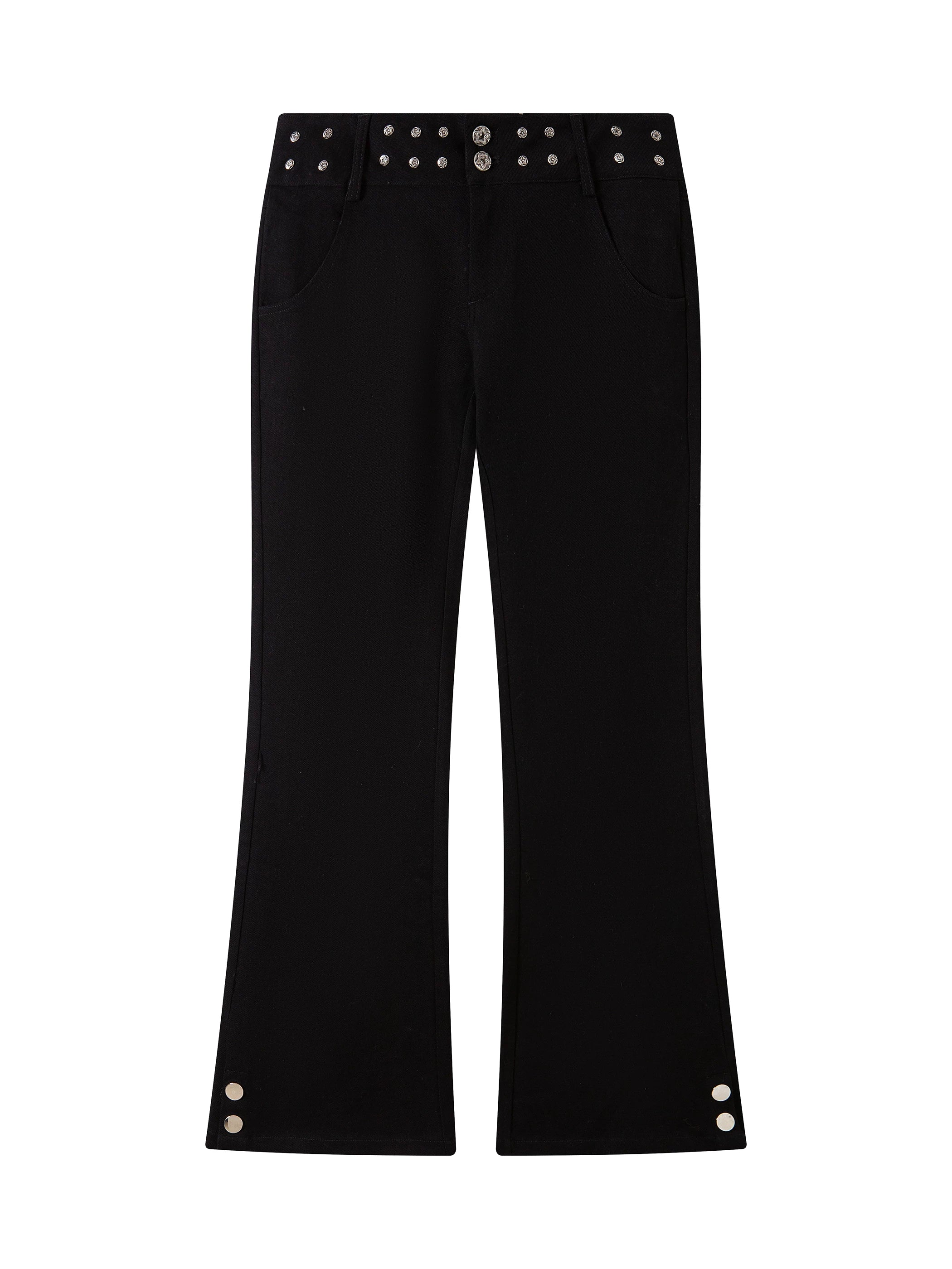 Nocturne Stud Flare Trousers