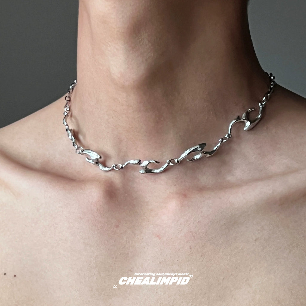 Sculpt Link Necklace