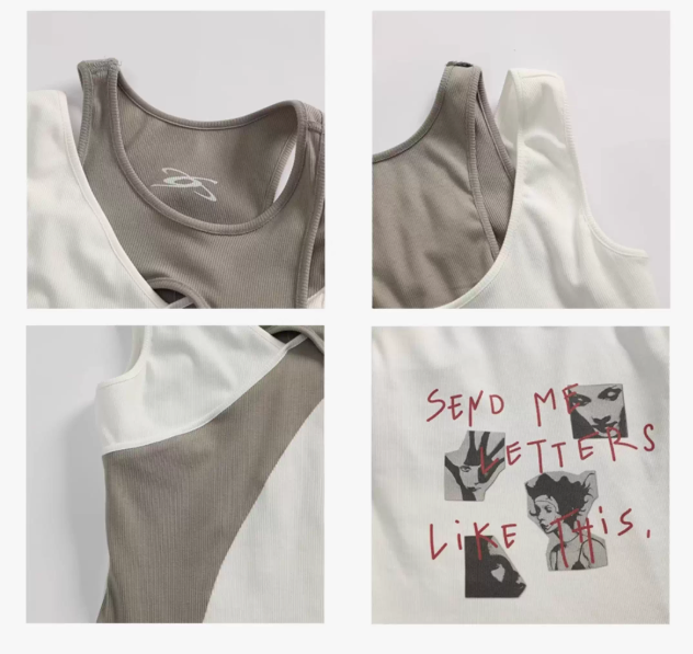 Crossover Cipher Tank Top