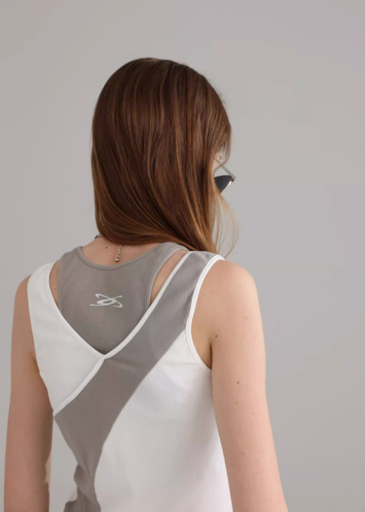 Crossover Cipher Tank Top