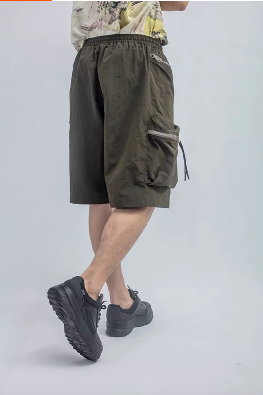 Tactical Water Repellent Zip Shorts