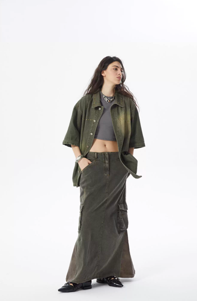 Industrial Siren Maxiskirt