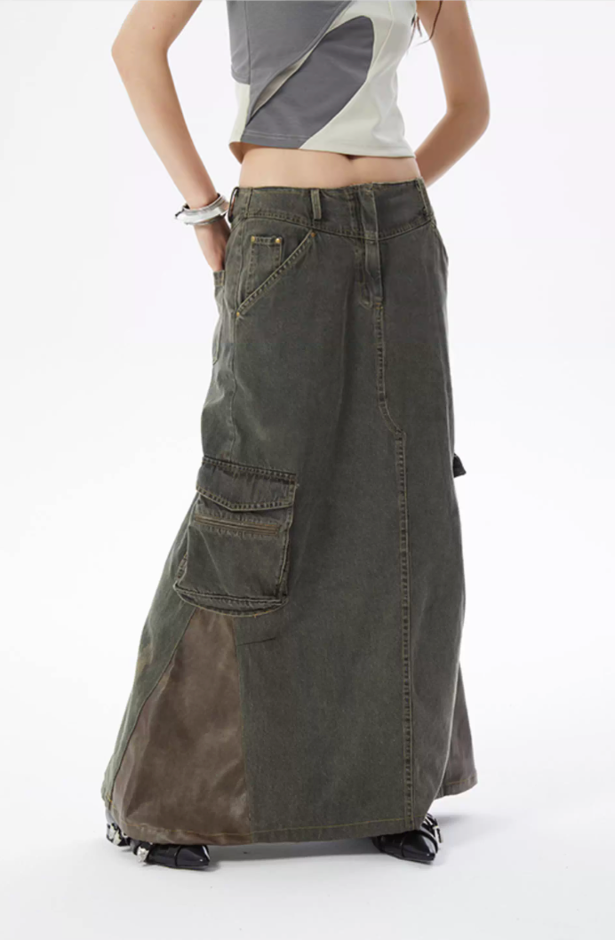 Industrial Siren Maxiskirt