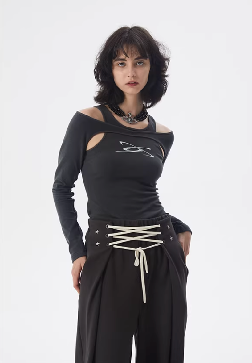 Shifted Dual-Layer Top