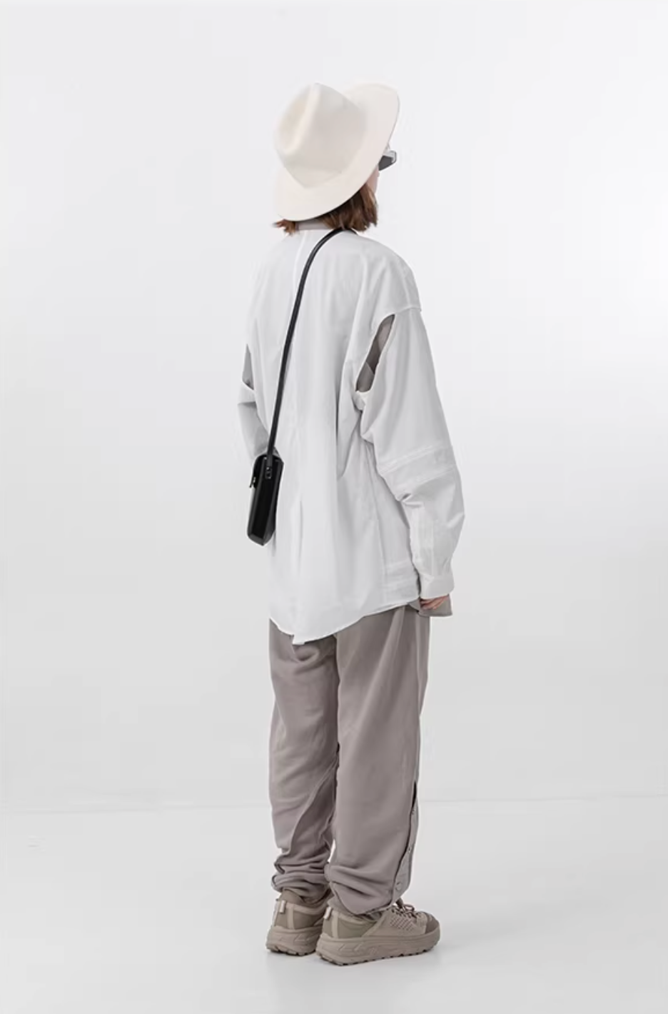 Convertible Snap Hem Trousers