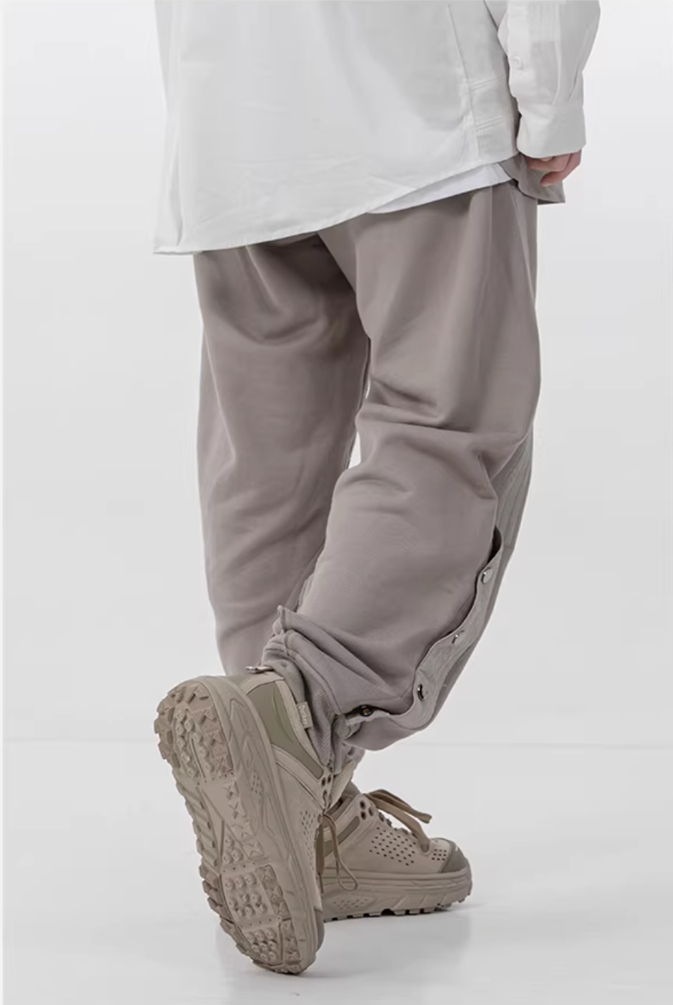 Convertible Snap Hem Trousers