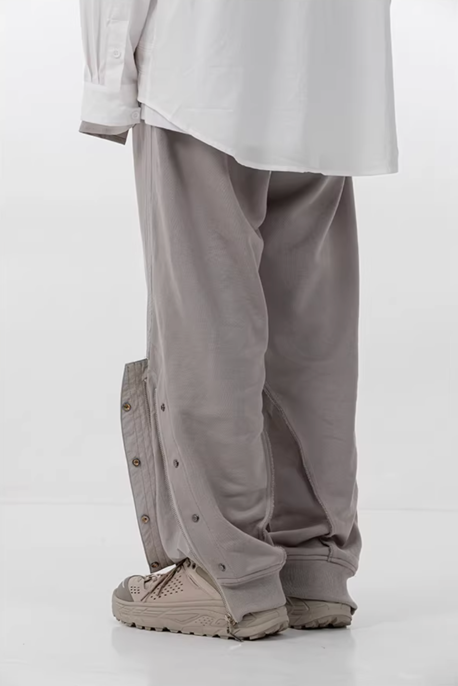 Convertible Snap Hem Trousers