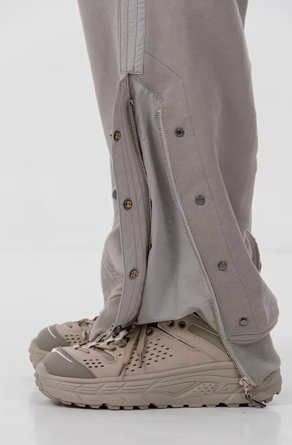 Convertible Snap Hem Trousers