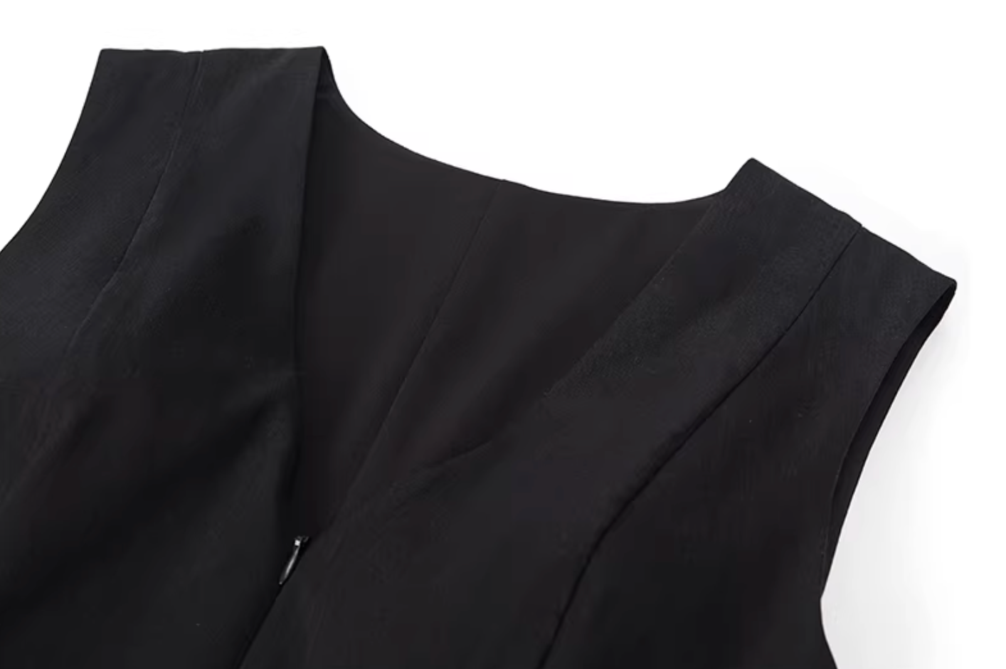 Regenerated Linen Column Dress