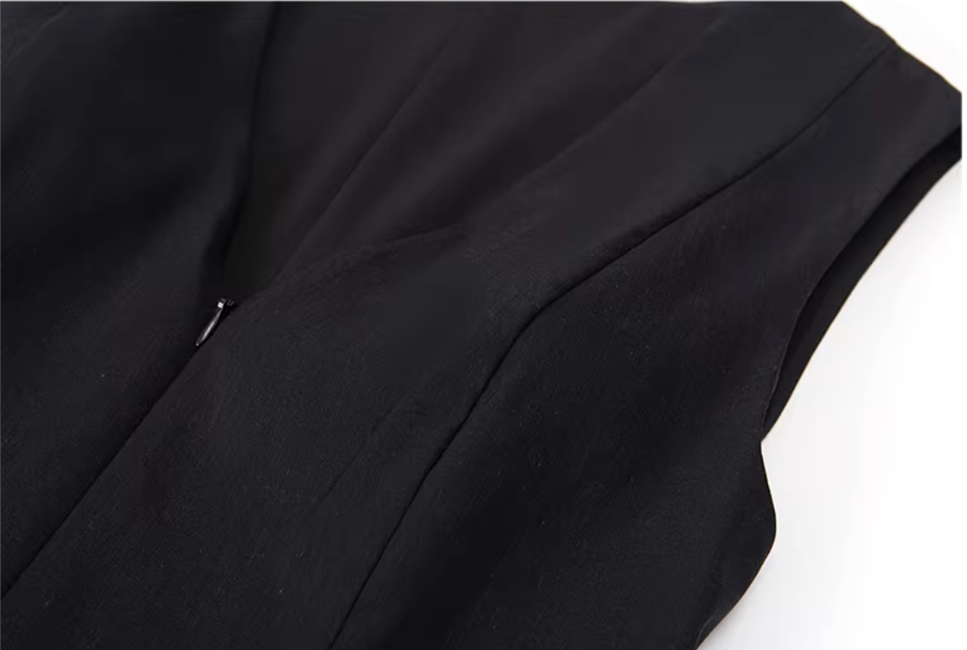 Regenerated Linen Column Dress