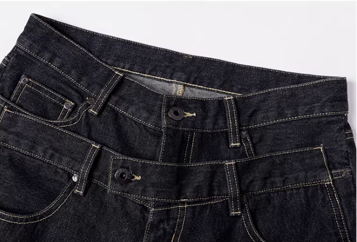 Double Waisted Tapered Jean