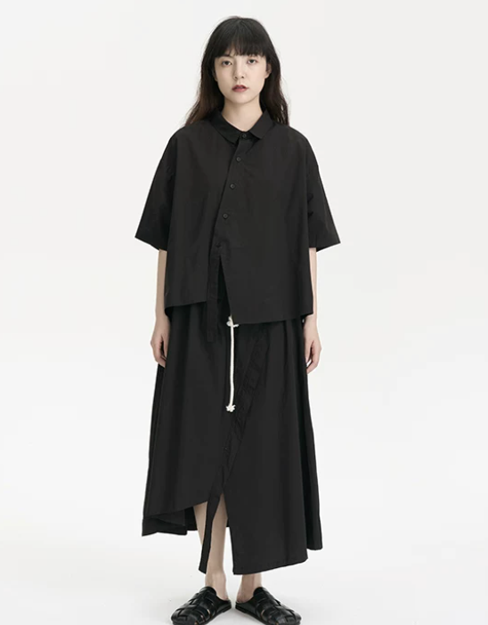 Offset Placket Shirt