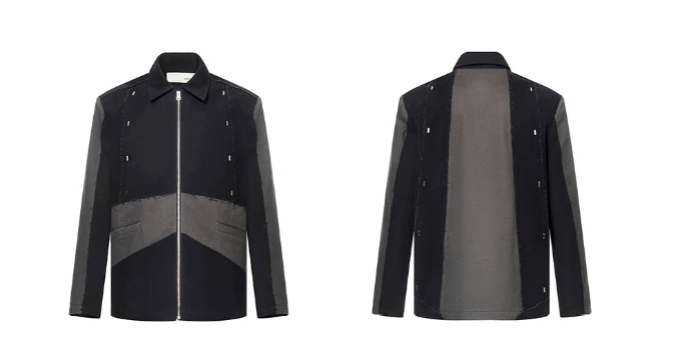 Albers Plane Constriction Toile Jacket