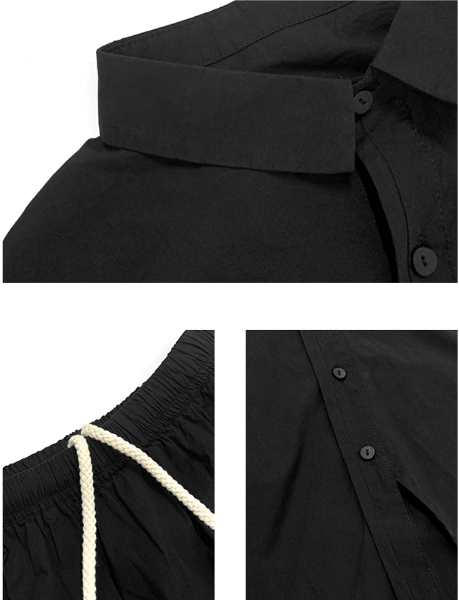 Offset Placket Shirt