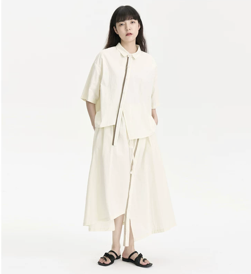 Offset Placket Shirt