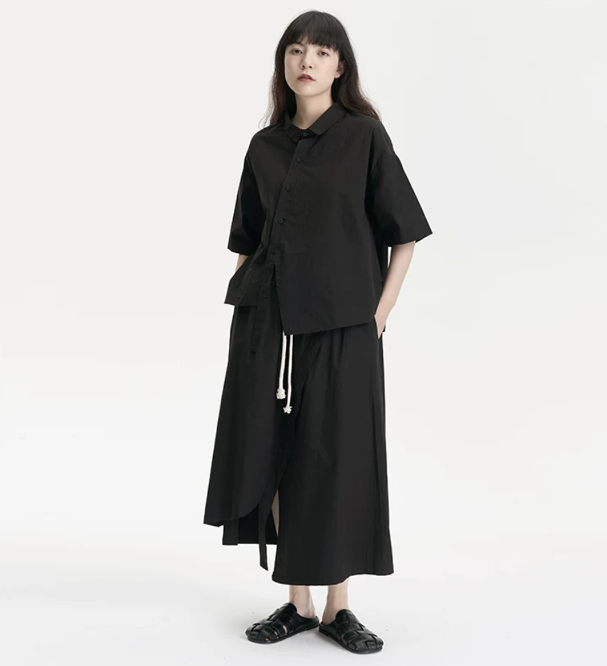 Offset Placket Shirt