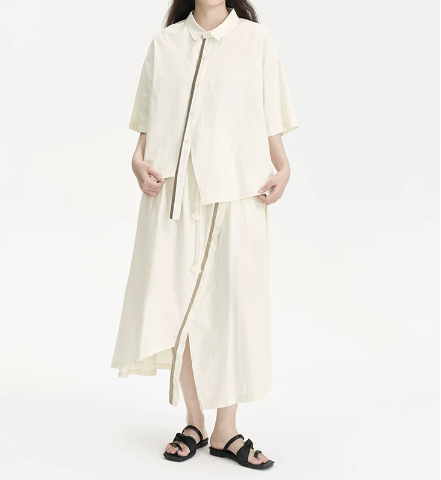 Offset Placket Shirt