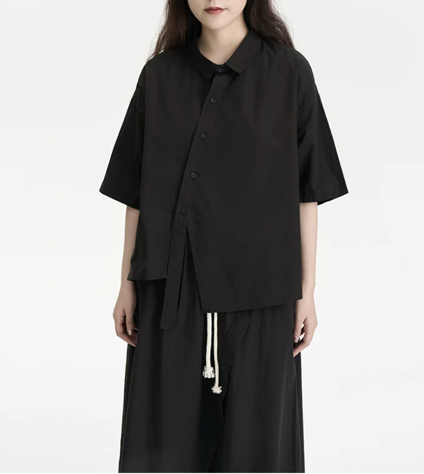 Offset Placket Shirt