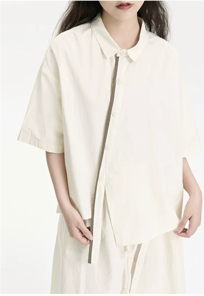 Offset Placket Shirt
