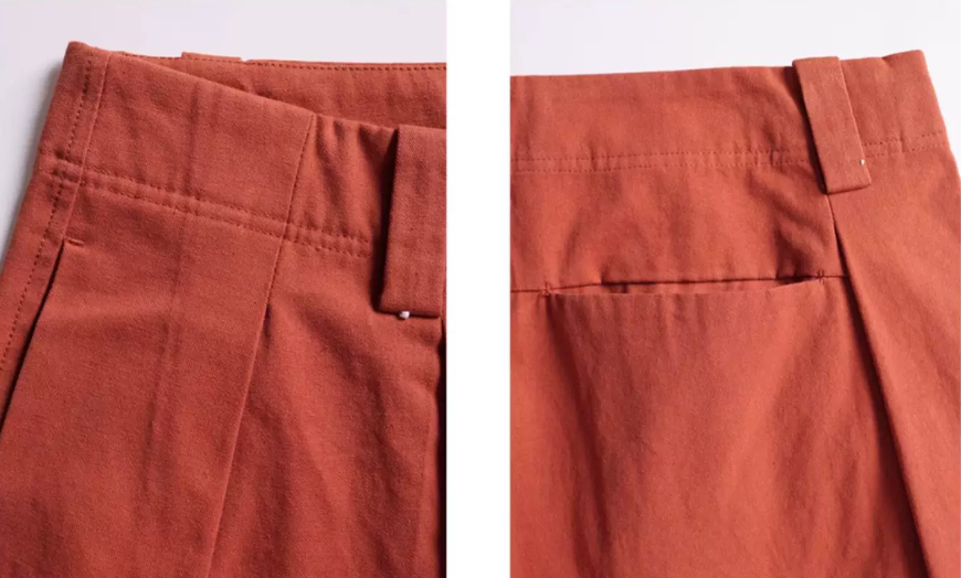 Laterite Pleated Trousers