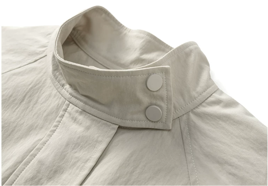 Detachable Sleeve Cropped Jacket