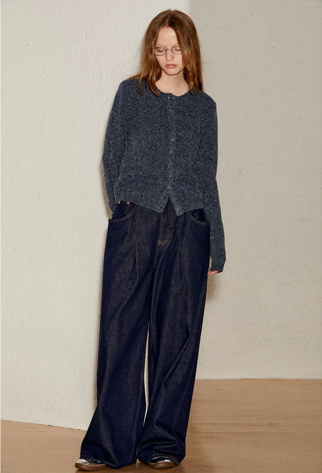 Wide Leg Structural Jeans