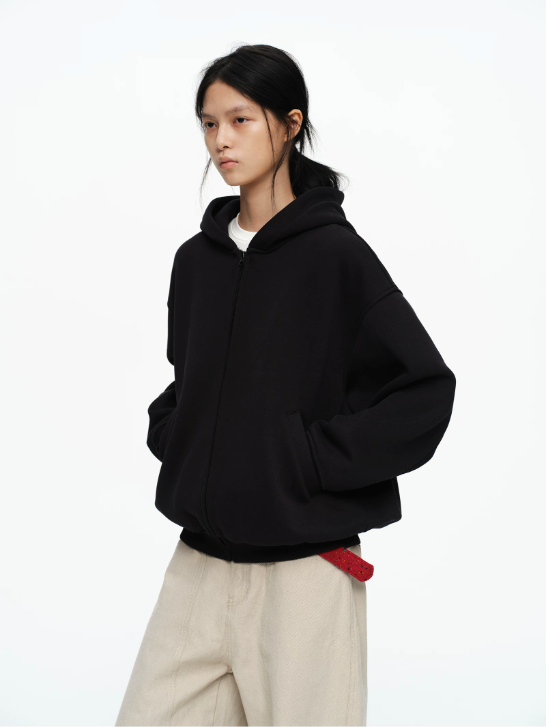 Contour Volume Zip Hoodie