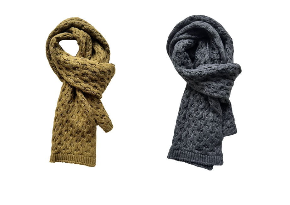 Interlock Knit Scarf