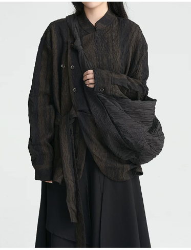 Crescent Crinkle Sling Bag