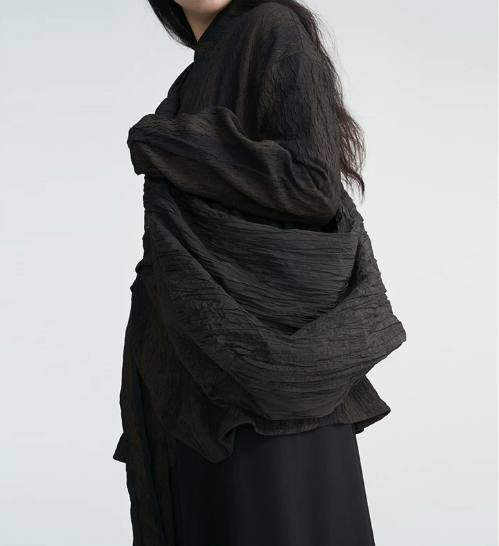 Crescent Crinkle Sling Bag