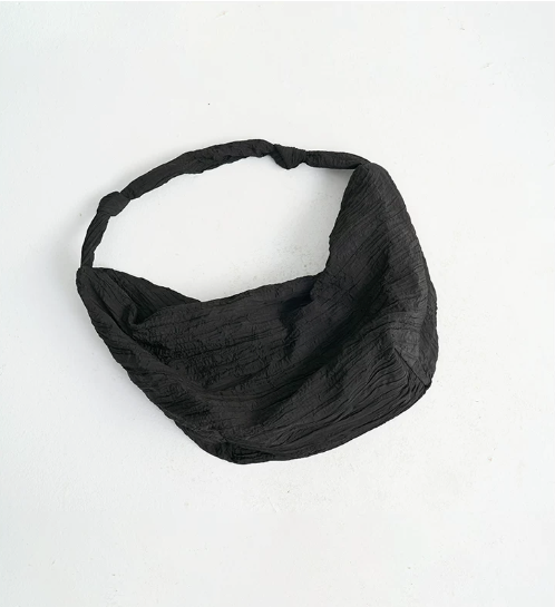 Crescent Crinkle Sling Bag