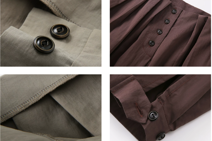 Multi-Pleated Balloon Trousers