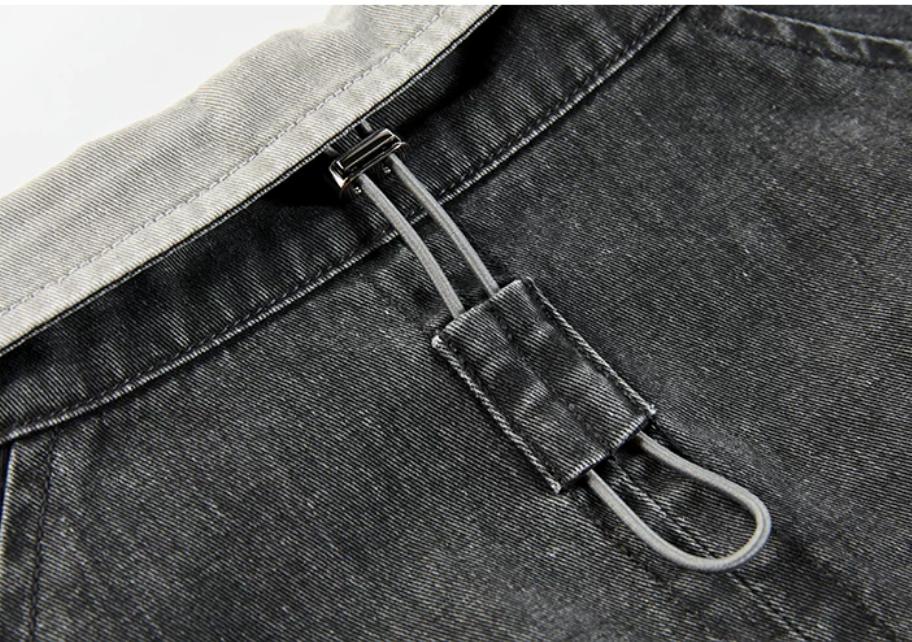 Mineral Wash Reversible Coat Jacket