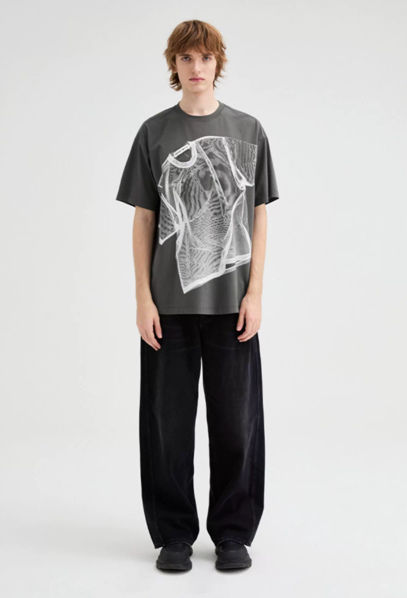 Trompe L’Oeil Print Tee