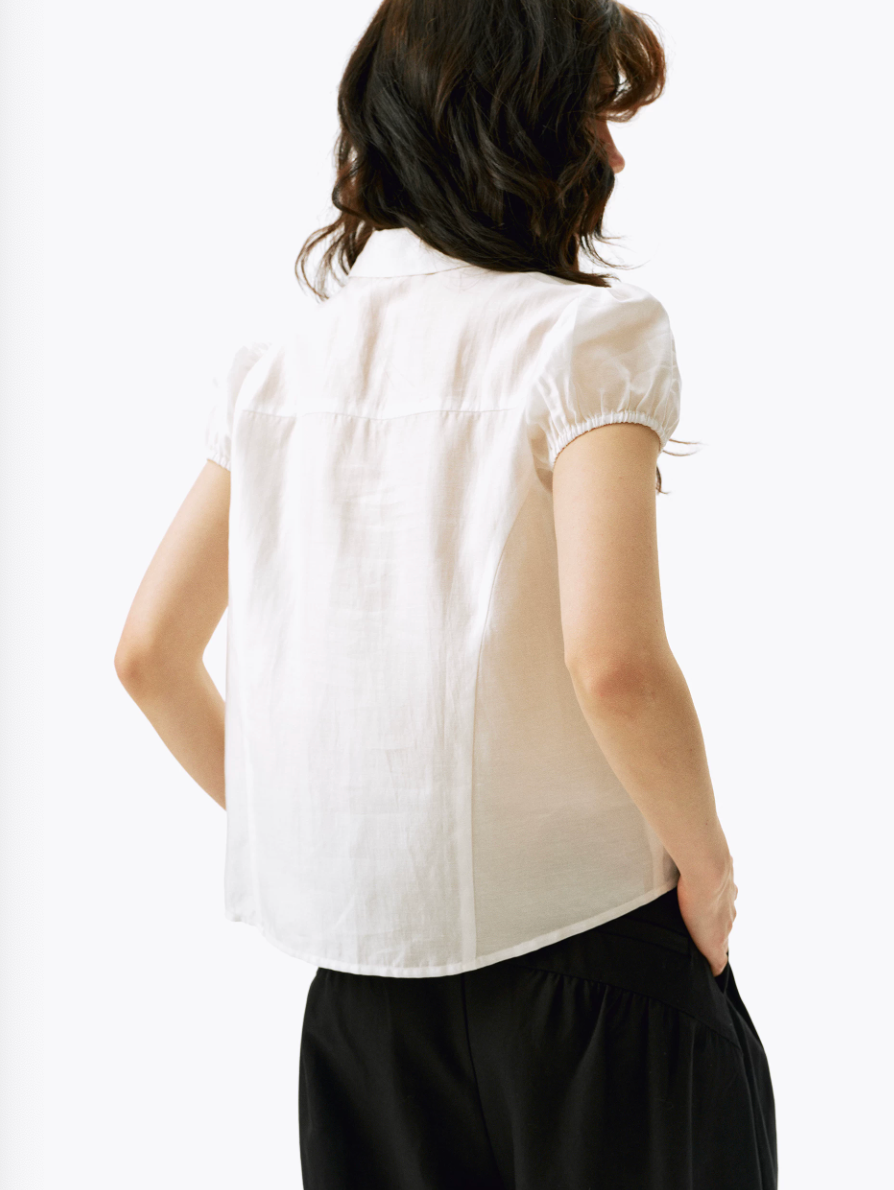 Peter Pan Ruffle Blouse