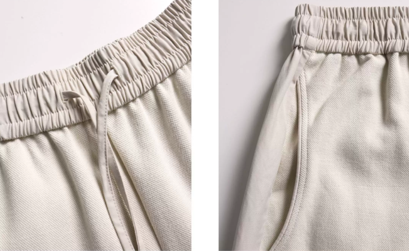 Hybrid Reconstructed Wide-Leg Sweatpants